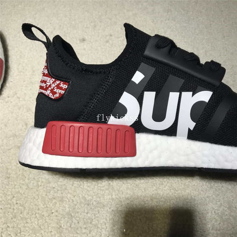 Adidas NMD Supreme Black Real Boost